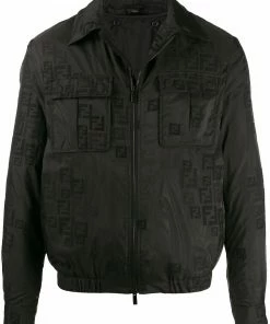 Fendi FF embroidered jacket