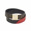 Fendi FF motif wrap-around bracelet
