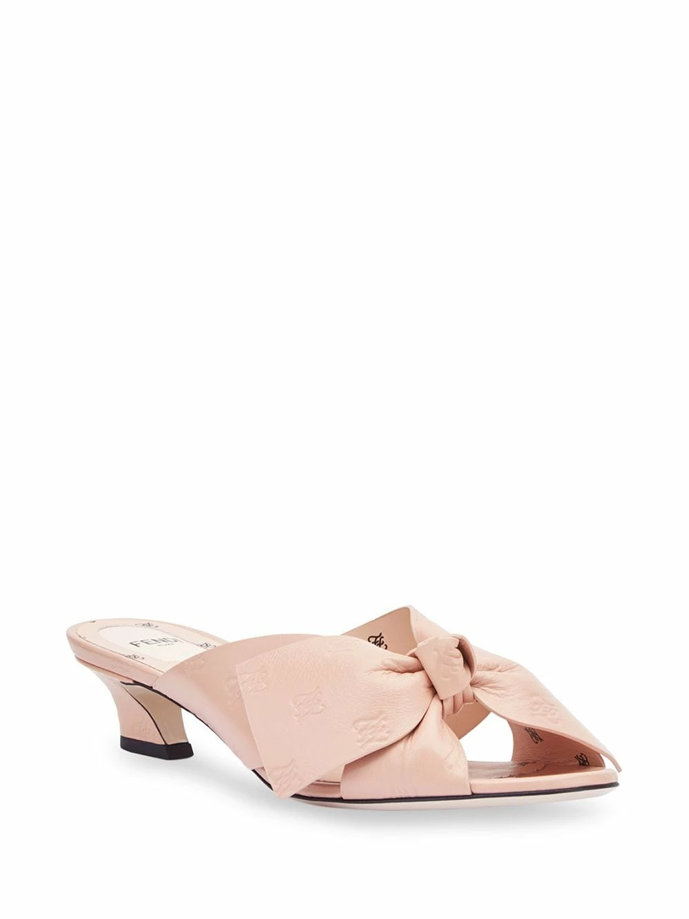 Buy π Fendi FFreedom Karligraphy motif mules of women β 4 Fendi FFreedom Karligraphy motif mules