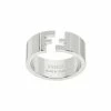 Fendi logo detail ring