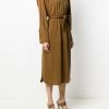 Fendi crêpe de Chine shirt dress