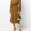 Fendi crêpe de Chine shirt dress