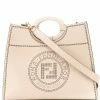 Fendi Runway perforated tote