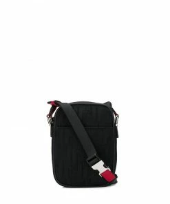 Fendi FF motif messenger bag
