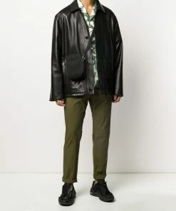 Fendi FF motif messenger bag