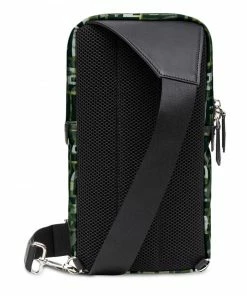 Fendi camouflage FF print one-shoulder backpack