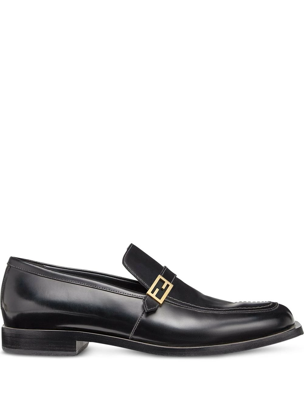 Discount π₯° Fendi Smooth FF detail loafers of men π 3 Fendi smooth FF detail loafers