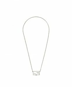 Fendi FF motif chain necklace