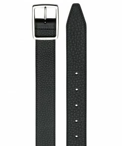 Fendi pebbled buckle belt