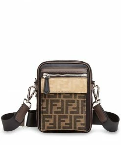 Fendi medium FF motif messenger bag
