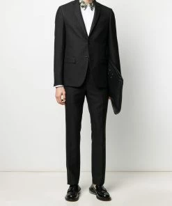 Fendi logo jacquard blazer