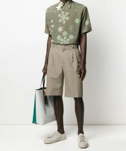 Fendi short sleeve Kaleido print shirt