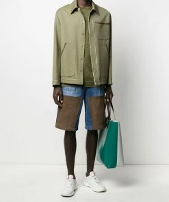 Fendi trimmed work jacket