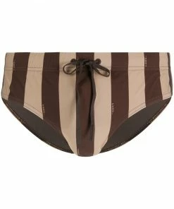 Fendi striped swim shorts