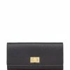Fendi continental flip-lock wallet