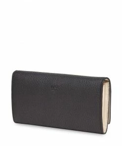 Fendi continental flip-lock wallet