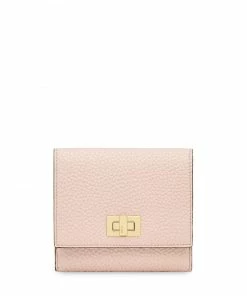Fendi textured peekaboo wallet