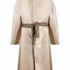 Fendi single-breasted belted trench coat