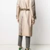 Fendi single-breasted belted trench coat