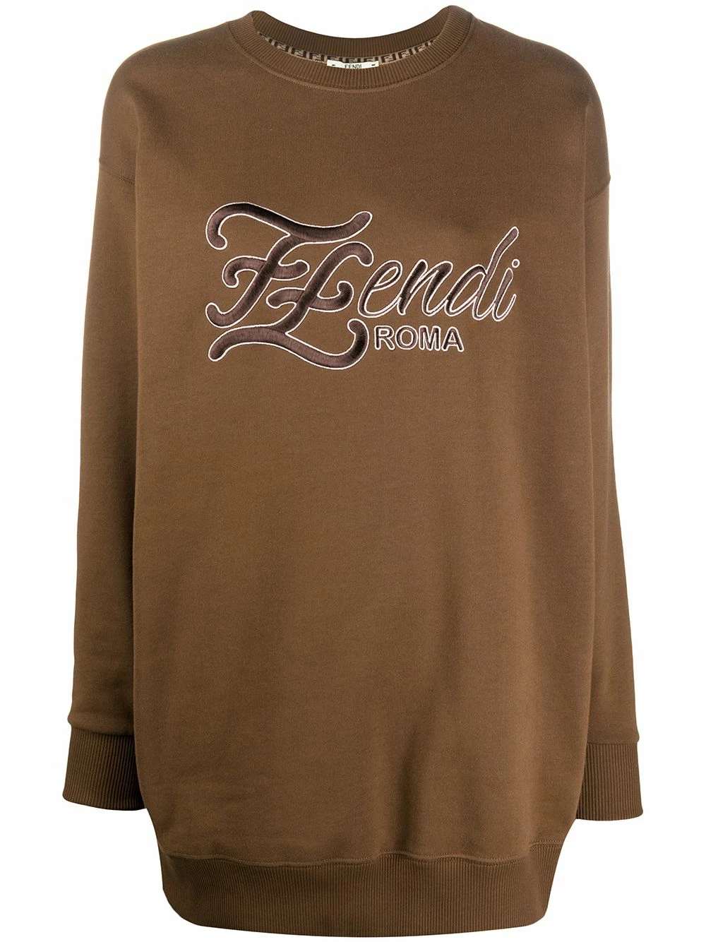 Budget π Fendi Karligraphy logo sweatshirt knits of women β 3 Fendi Karligraphy logo sweatshirt