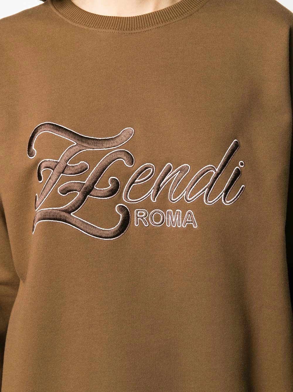 Budget π Fendi Karligraphy logo sweatshirt knits of women β 7 Fendi Karligraphy logo sweatshirt