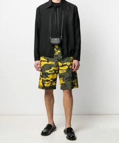 Fendi fade effect monogram zip-up jacket