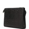 Discount βοΈ Fendi FF motif quilted clutch clutch bags of men π 9 Fendi FF motif quilted clutch