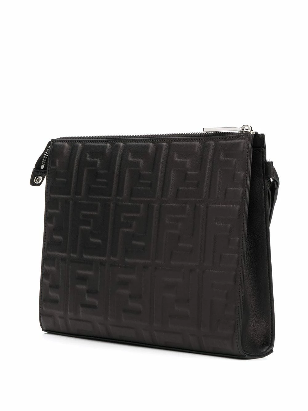 Discount βοΈ Fendi FF motif quilted clutch clutch bags of men π 5 Fendi FF motif quilted clutch
