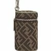 Fendi FF motif keyring can case