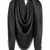 Fendi large jacquard FF motif shawl
