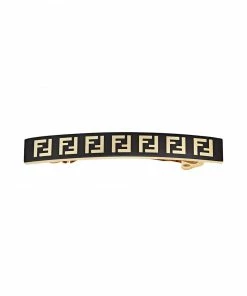 Fendi FF motif hair clip