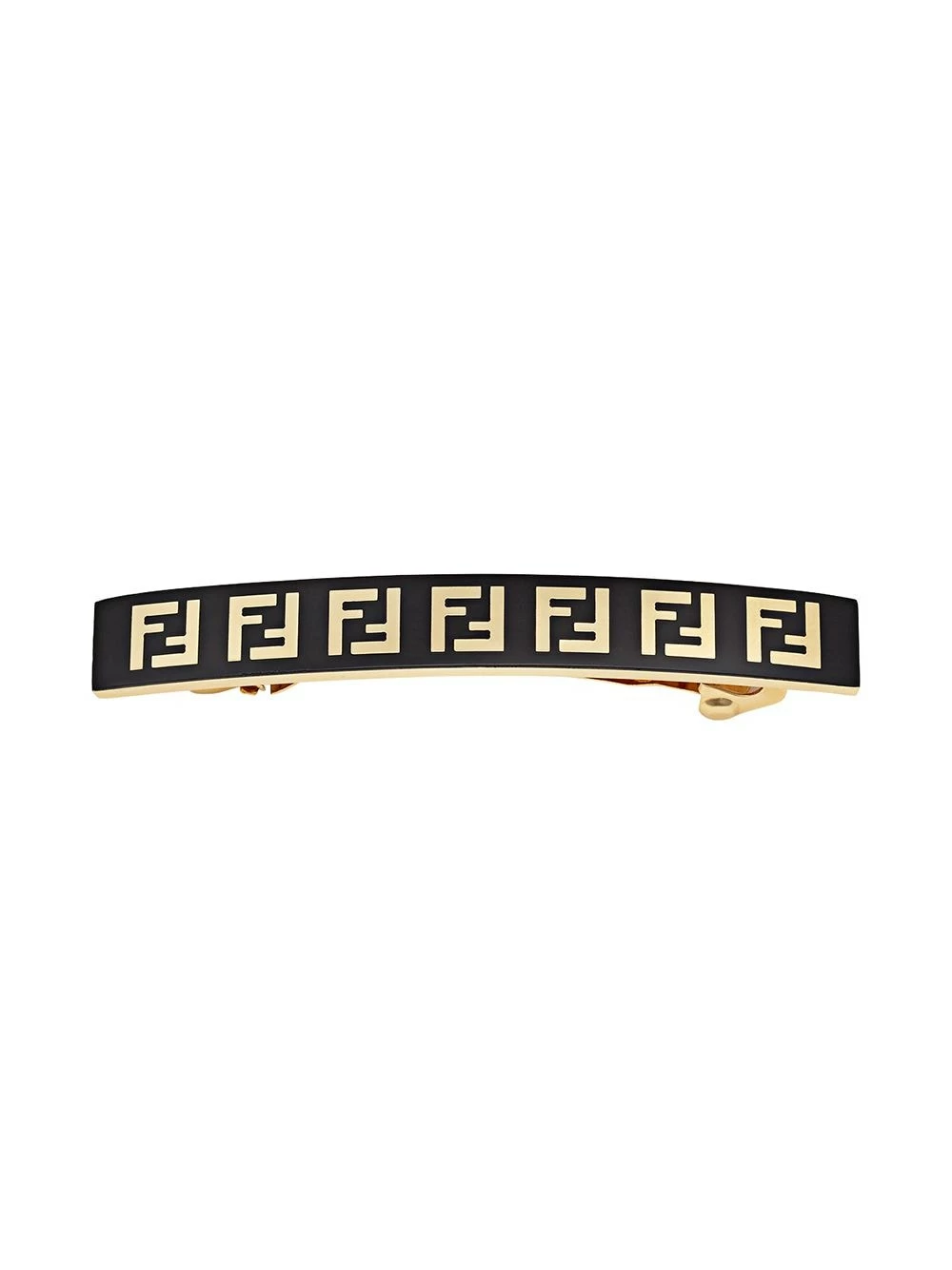 Budget 😉 Fendi FF motif hair clip hair accessories of women 🎁 3 Fendi FF motif hair clip