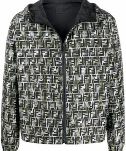 Fendi FF reversible windbreaker