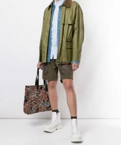 Fendi zip-up collared jacket