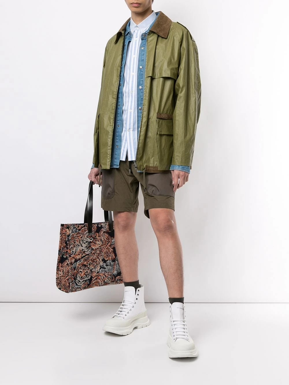 Flash Sale ๐ Fendi Zip up collared jacket lightweight jackets of men ๐ 4 Fendi zip-up collared jacket