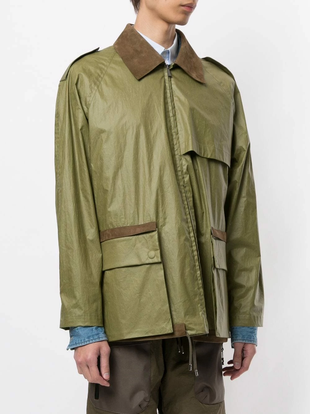 Flash Sale ๐ Fendi Zip up collared jacket lightweight jackets of men ๐ 5 Fendi zip-up collared jacket