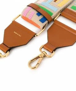 Fendi embroidered FF shoulder strap