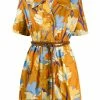 Fendi floral-print dress