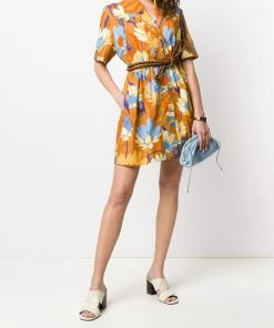 Fendi floral-print dress
