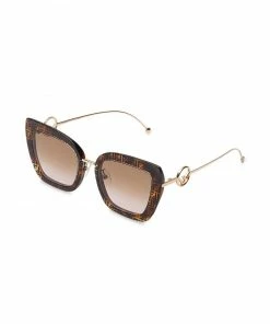 Fendi F is Fendi logo sunglasses