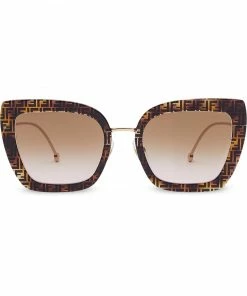 Fendi F is Fendi logo sunglasses