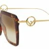 Coupon π Fendi FF frame oversized square π sunglasses of women π€© 7 Fendi FF-frame oversized square sunglasses