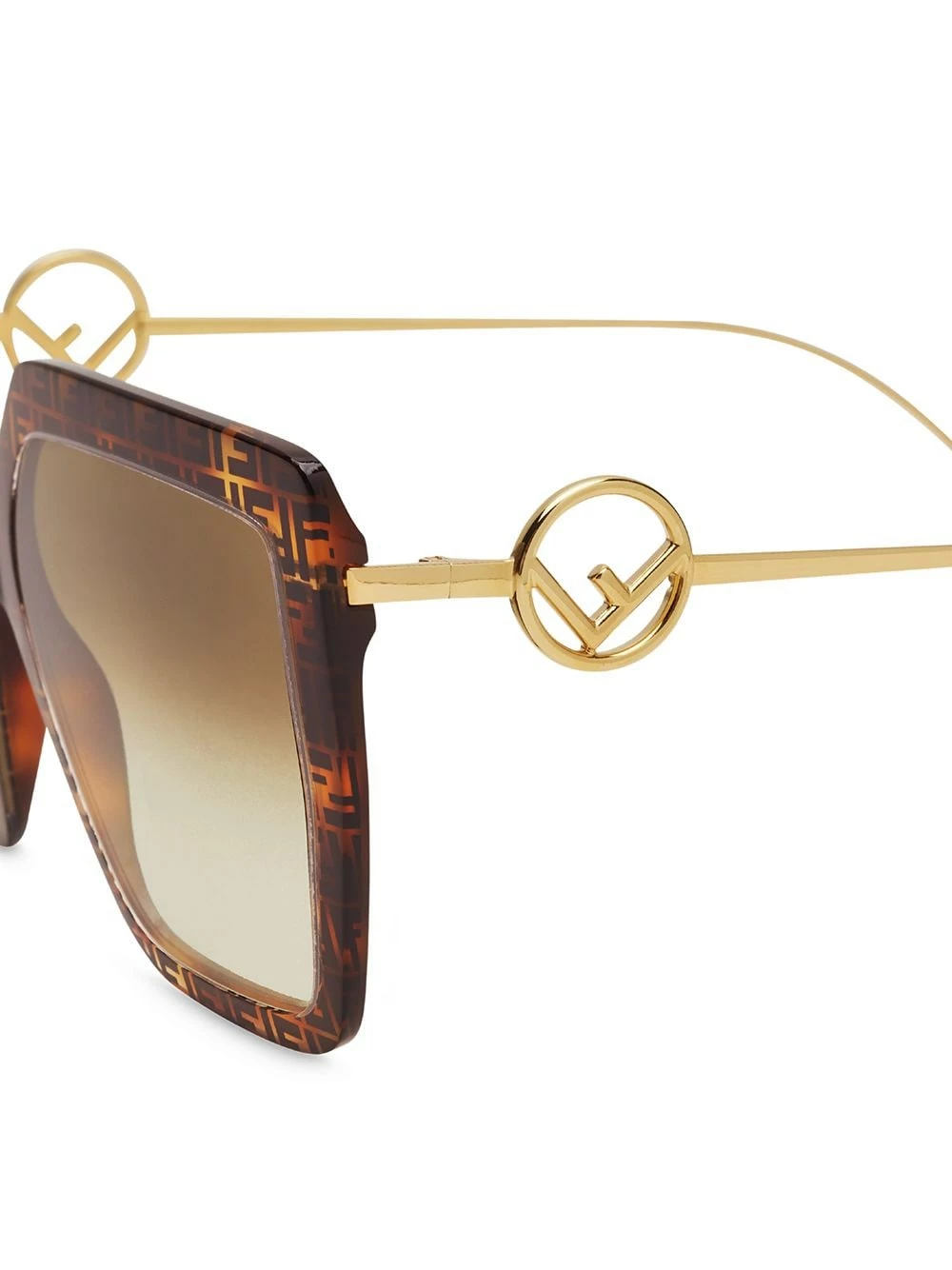 Coupon π Fendi FF frame oversized square π sunglasses of women π€© 5 Fendi FF-frame oversized square sunglasses