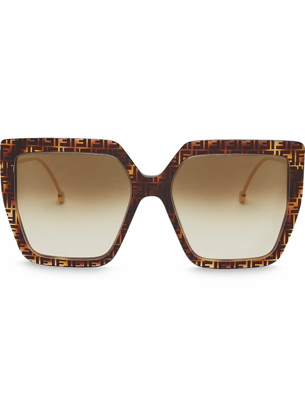 Coupon π Fendi FF frame oversized square π sunglasses of women π€© 3 Fendi FF-frame oversized square sunglasses