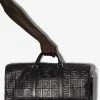 Fendi logo-embossed holdall bag