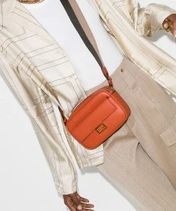 Fendi web-strap camera bag