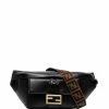 Fendi Baguette logo-print leather belt bag