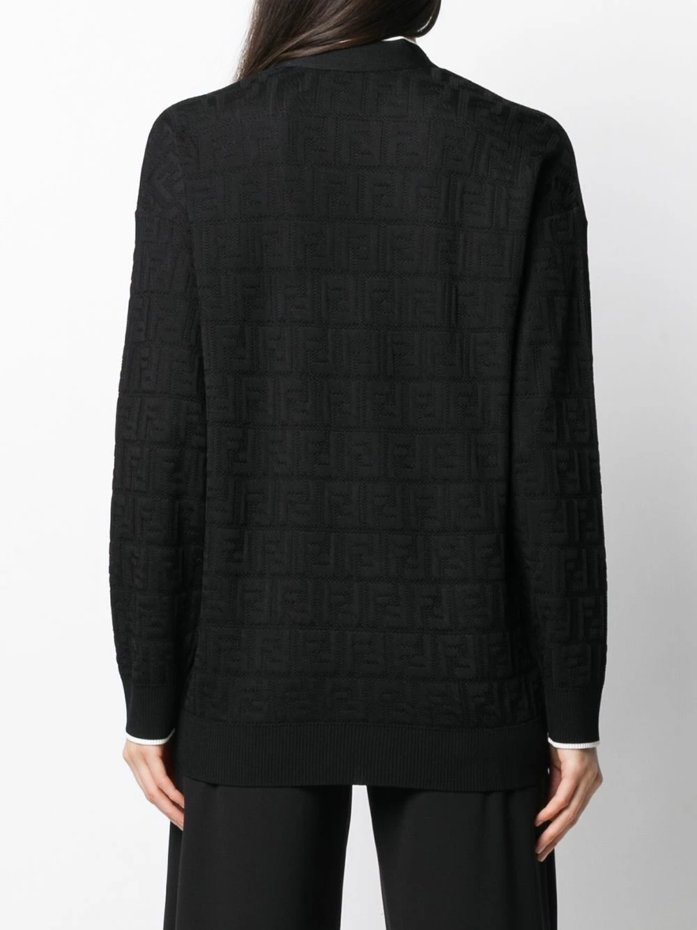 Discount π₯° Fendi FF embroidered cardigan cardigans of women π 6 Fendi FF embroidered cardigan