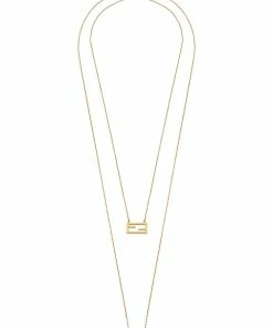 Fendi FF friendship necklaces