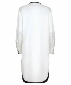 Fendi trim-embellished shirt dress